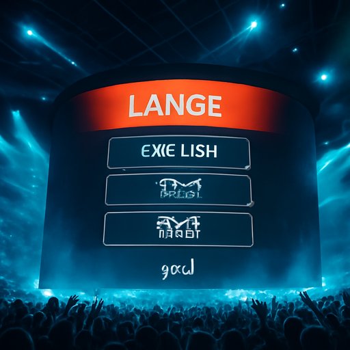 toto155 language menu on screen